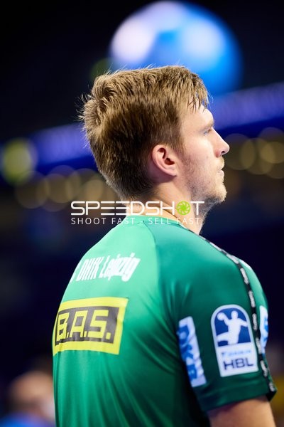 1. Handball-Bundesliga: Franz Semper (32; SC DHfK Leipzig) bereit