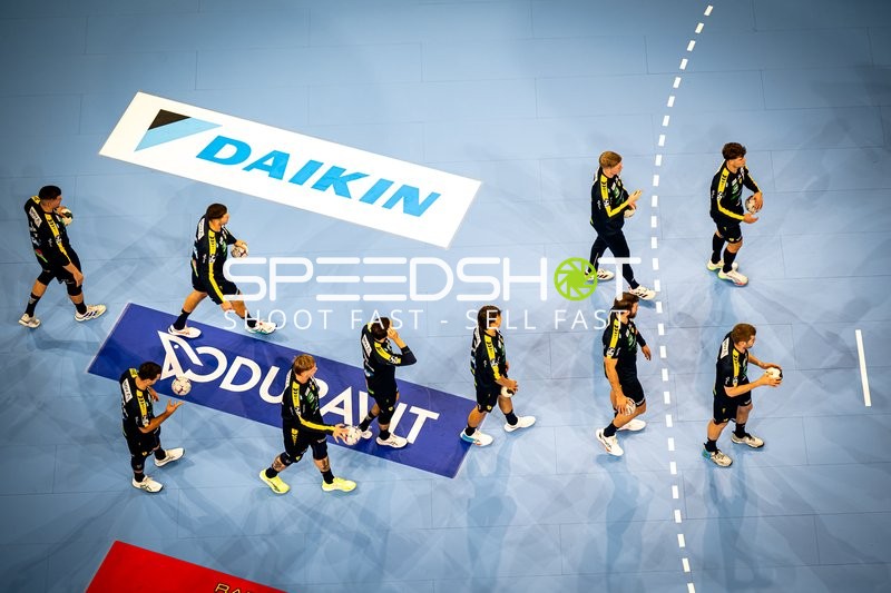 Rhein-Neckar Löwen wärmen sich auf