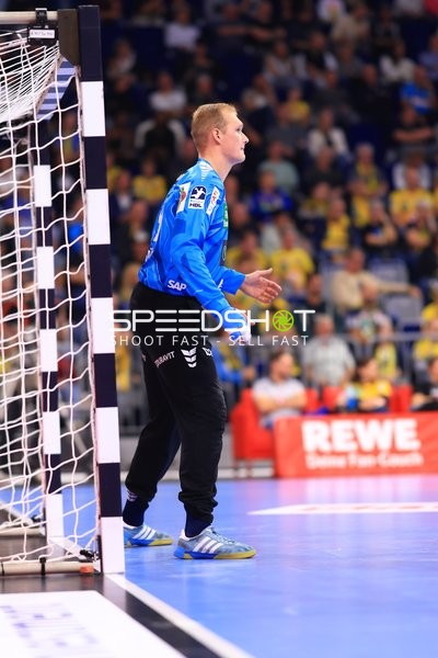 David Späth (29; Rhein Neckar Löwen) im Tor