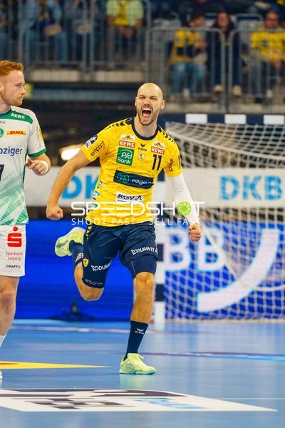 1. Handball-Bundesliga: Rhein-Neckar Löwen gegen SC DHFK Leipzig