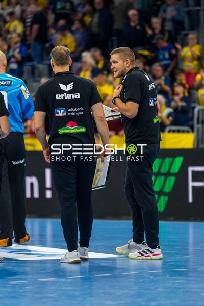 Michel Abt (Co-Trainer; Rhein Neckar Löwen) im Gespräch