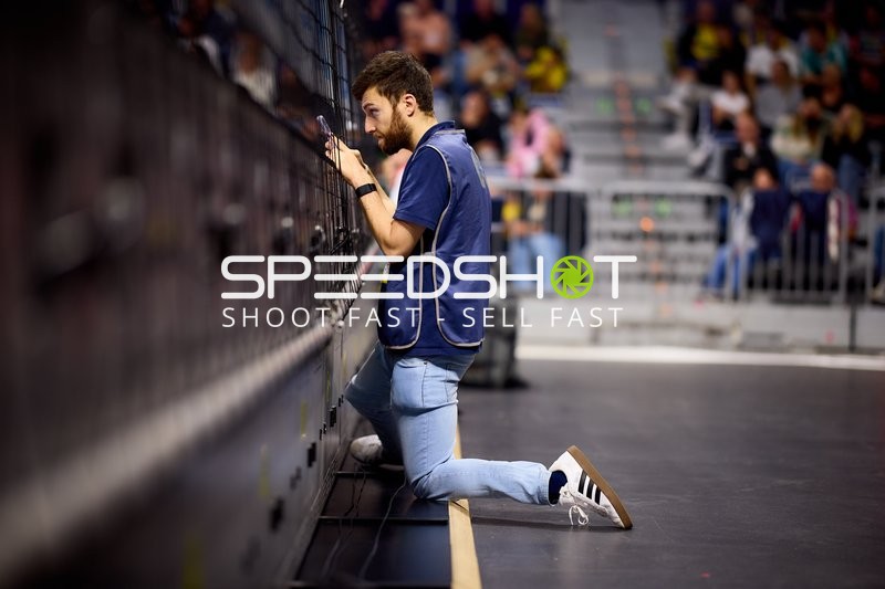 Kevin Sandomir am Spielfeldrand