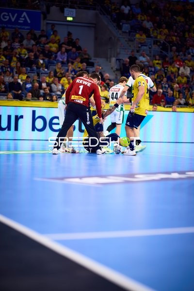 1. Handball-Bundesliga: Rhein Neckar Löwen gegen SC DHfK Leipzig