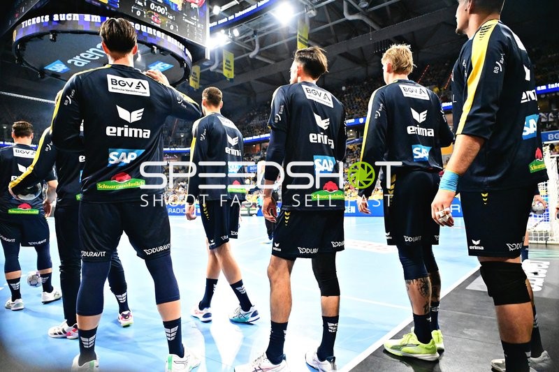 Rhein Neckar Löwen Spieler bereit