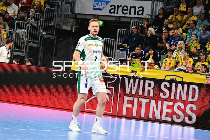 Tomas Piroch (7; SC DHfK Leipzig) auf dem Spielfeld