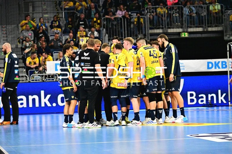 Rhein-Neckar Löwen in der Auszeit versammelt