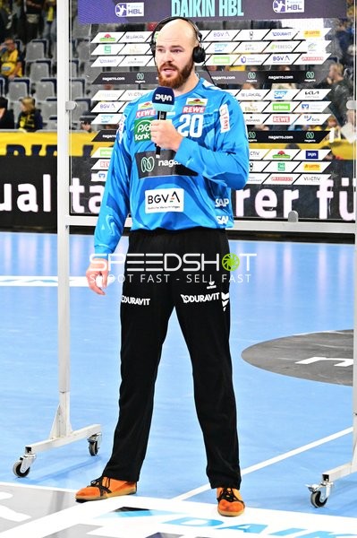 Mike Jensen (20; Rhein Neckar Löwen) gibt Interview