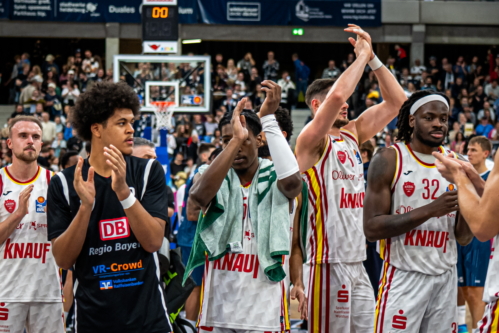 easyCredit BBL: Applaus nach Spielende