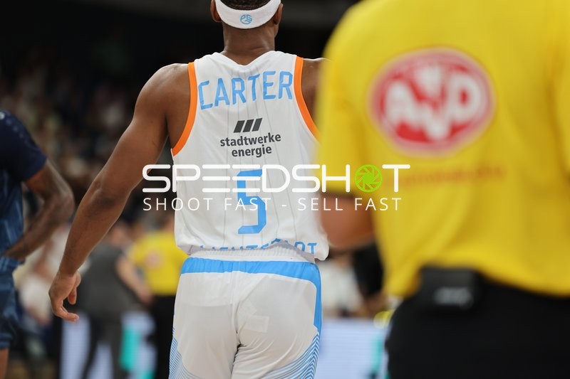 easyCredit BBL: Chris Carter (5; Science City Jena) in Aktion