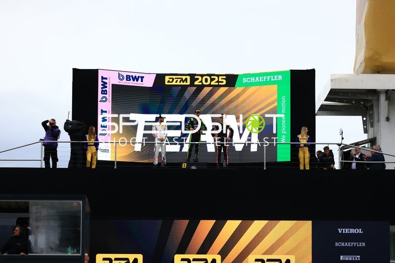 Podium mit DTM 2025 (1): Mirko Bortolotti beim DTM Finale