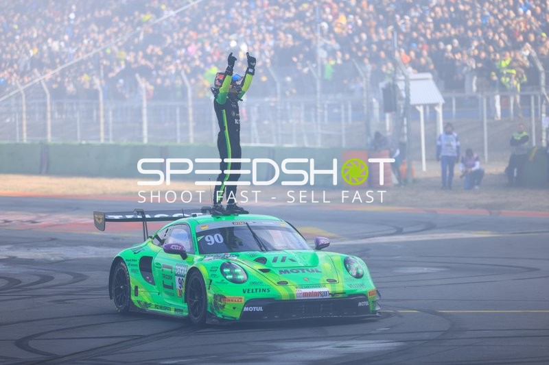 Jubel nach dem Rennen