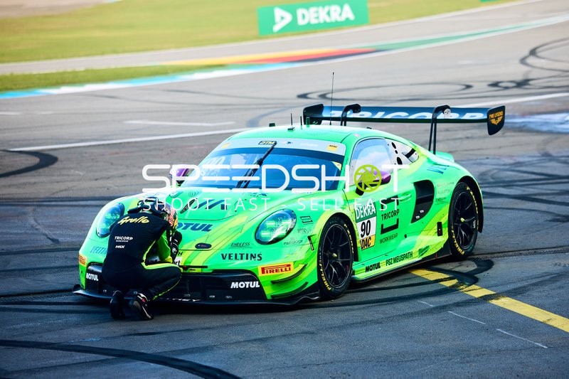 Boxenstopp beim Rennen