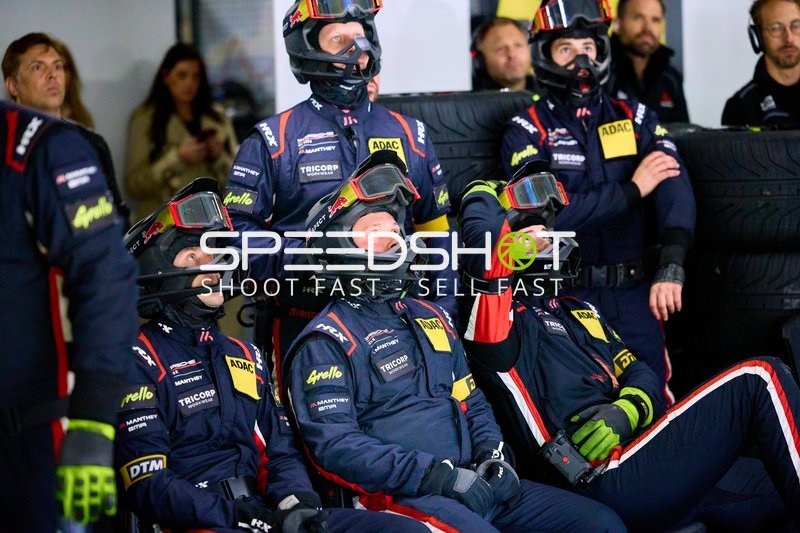 Boxencrew von DTM 2025 am Hockenheimring