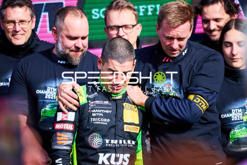Emotionen beim DTM Saisonfinale mit DTM 2025 (90): Ayhancan Güven