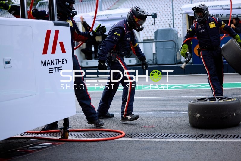 Boxenstopp beim Rennen