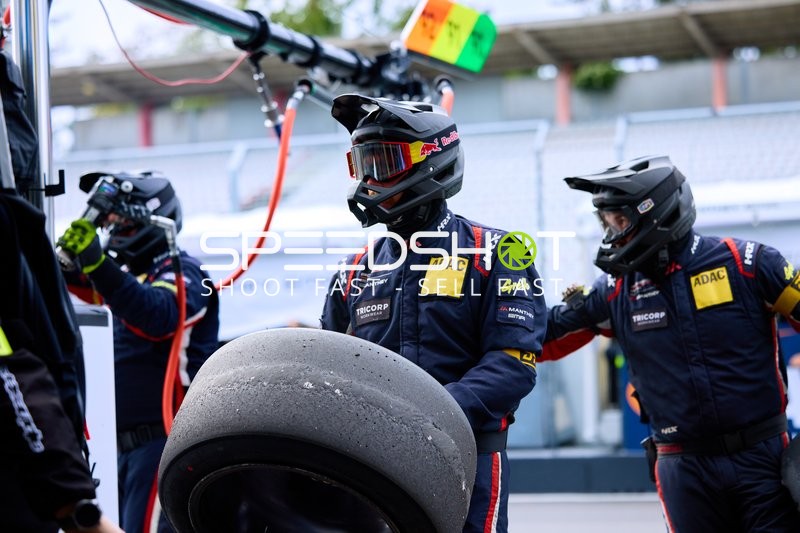 Boxenstopp beim Rennen