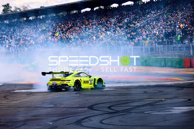 Spannender Drift am Hockenheimring
