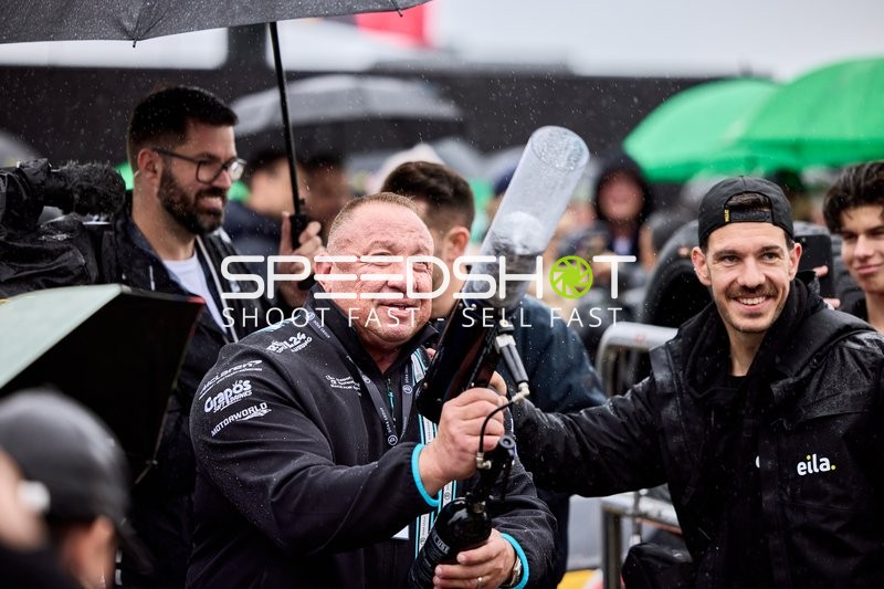 Feierliche Stimmung beim DTM Saisonfinale