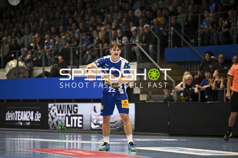 Felix Aellen (22; ThSV Eisenach) positioniert sich