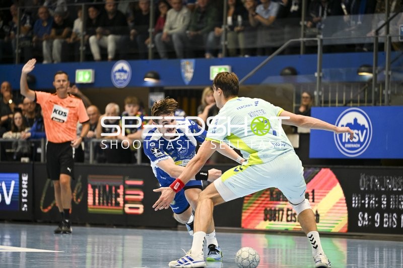 Felix Aellen (22; ThSV Eisenach) im Angriff