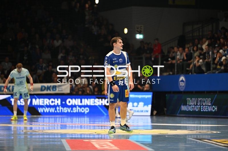 Felix Aellen (22; ThSV Eisenach) auf dem Spielfeld