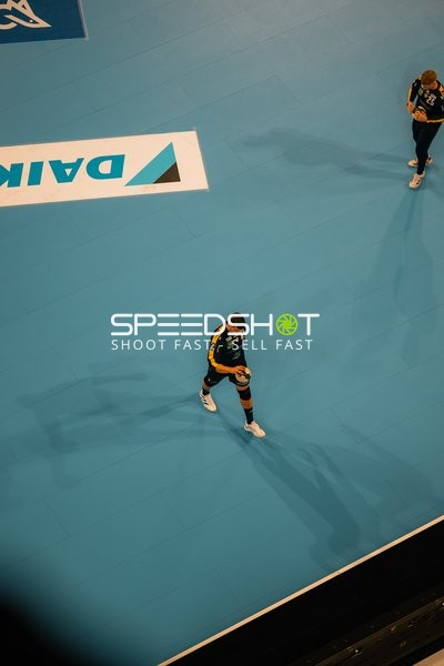 Halil Jaganjac (45; Rhein Neckar Löwen) mit Ball