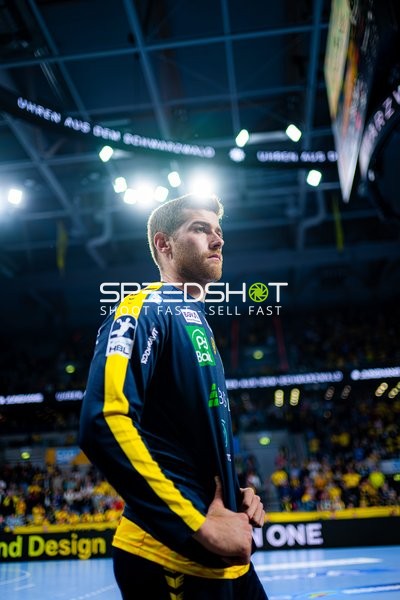 Tim Nothdurft (8; Rhein Neckar Löwen) in der SAP Arena