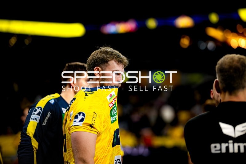 Steven Plucnar Jacobsen (9; Rhein Neckar Löwen) im Gespräch