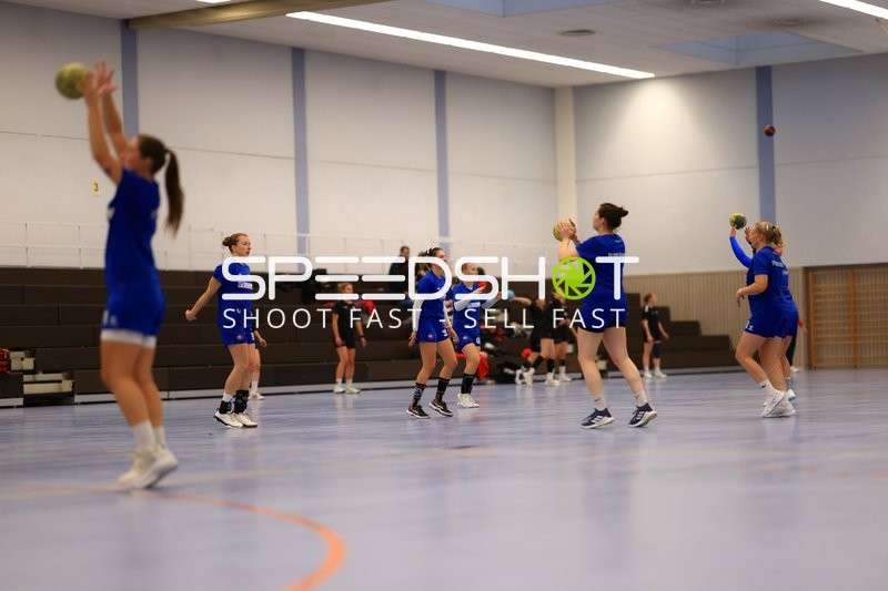 Spielszene mit TV Edingen Damen 1