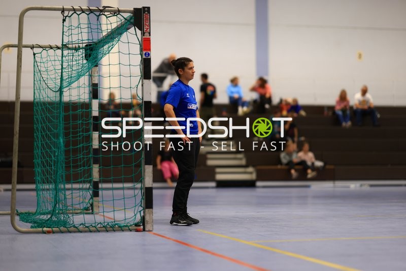 Torwart von TV Edingen Damen 1 im Tor