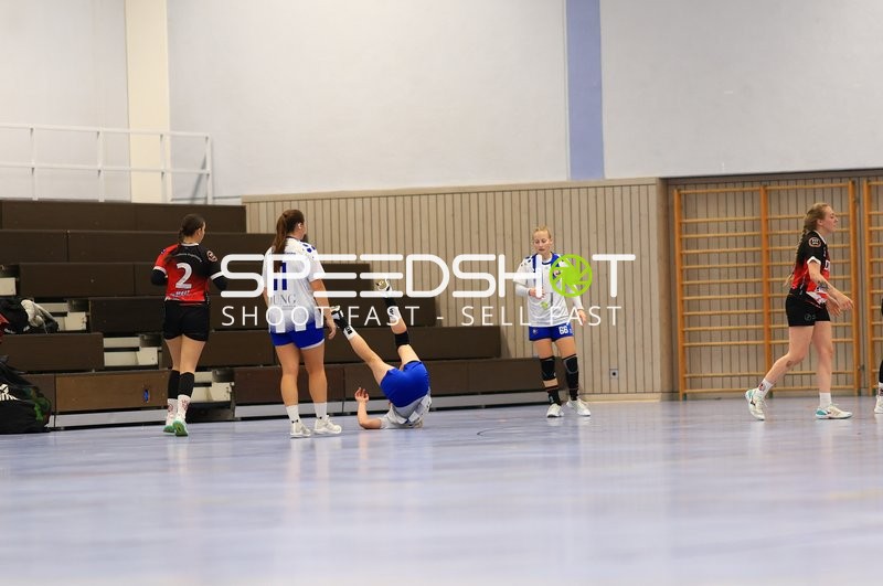 Spielszene mit Louisa Haberlach (66; TV Edingen Damen 1)