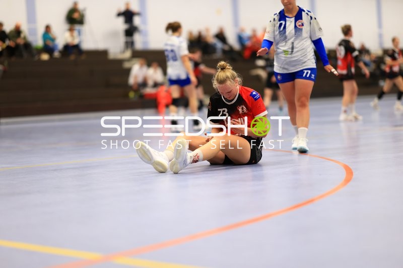 Spielszene beim Handballspiel