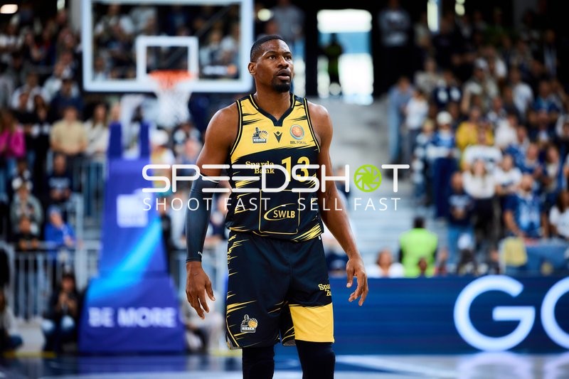 Yorman Polas Bartolo (13; MHP Riesen Ludwigsburg) auf dem Court