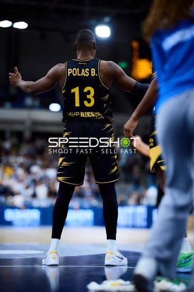 Yorman Polas Bartolo (13; MHP Riesen Ludwigsburg) auf dem Court