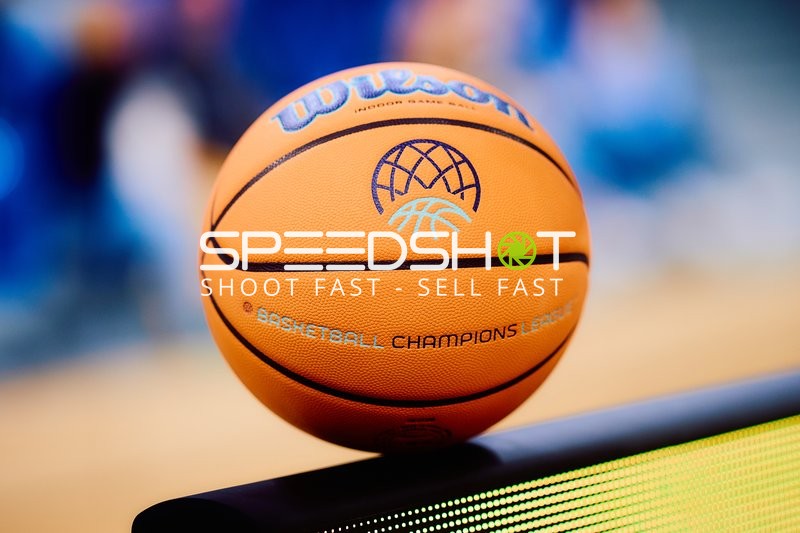 Basketball mit BCL-Logo