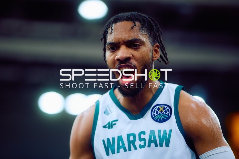 Jayvon Graves (0; Legia Warszawa) in Aktion