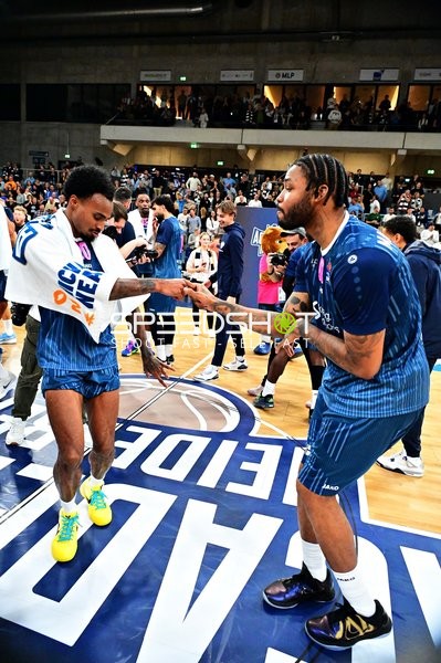 Spieler von MLP Academics Heidelberg nach dem Spiel