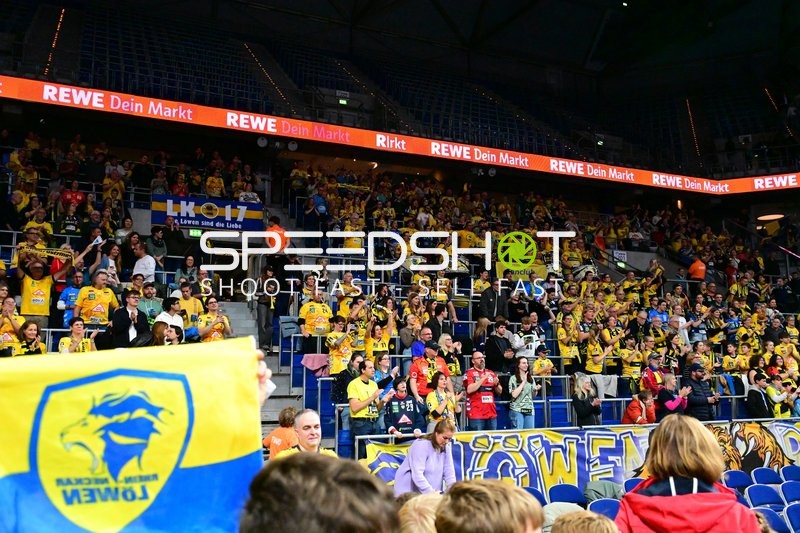 Fans von Rhein Neckar Löwen in der SAP ARENA