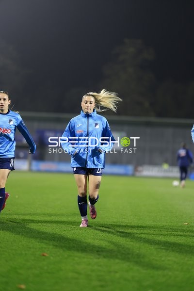 Spieler beim Aufwärmen