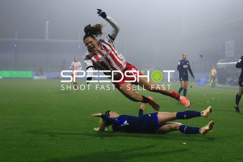 Intensiver Zweikampf im Spiel