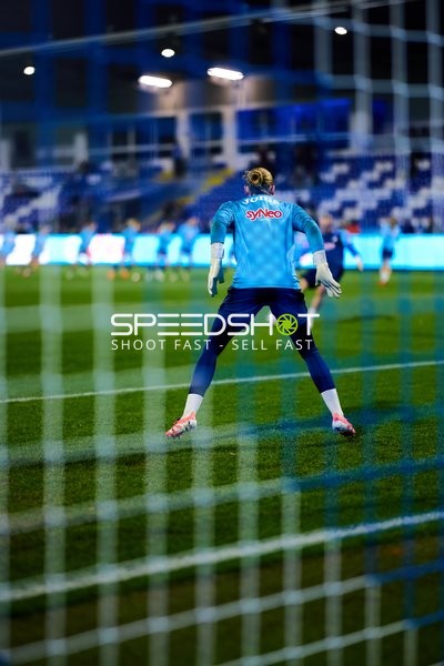 Torwart in Bereitschaft