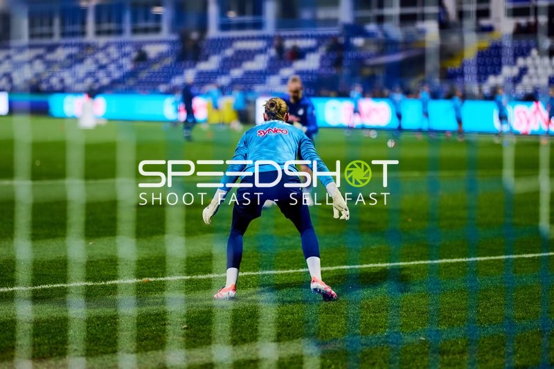 Torwart in Defensive