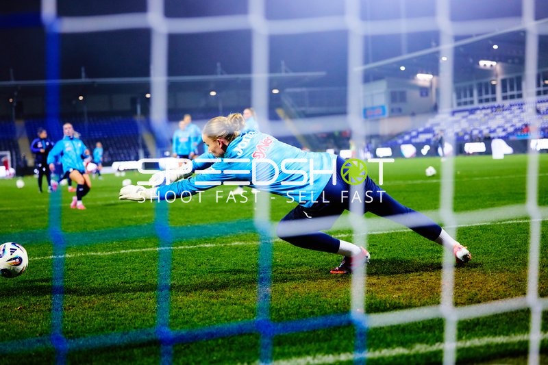 Torwartparade im Training