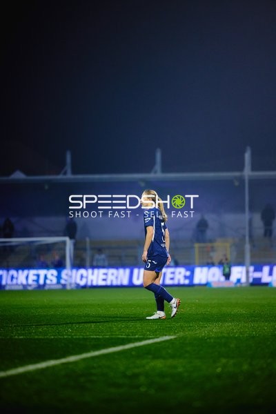 Spielszene mit Jamilla Rankin (5; TSG Hoffenheim Frauen)