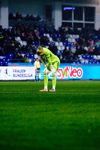 Torwart in Nachdenklichkeit