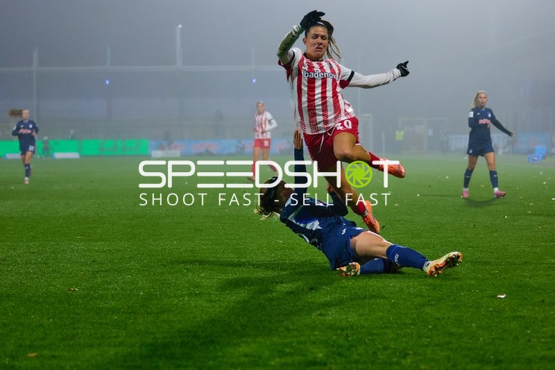 Intensiver Zweikampf im Spiel