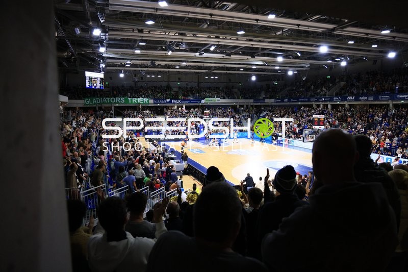 Basketball-Szene in der Arena