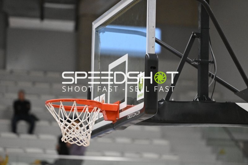 Basketball-Situation ohne Spieler