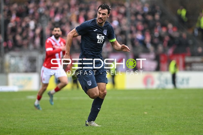 Spieler Philipp Zeiger (21; SV Babelsberg 03) in Aktion