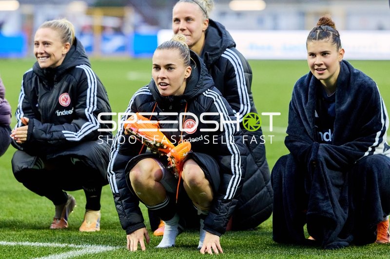 Spielerinnen in Pause
